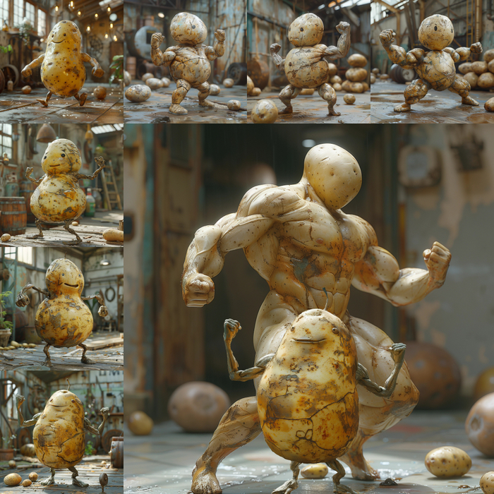 Potato Bodybuilding; A Workout Program So Simple Even A Vegetable Can Get Buff